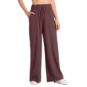 NWT  Relaxed Fit wide leg Pants - Brown